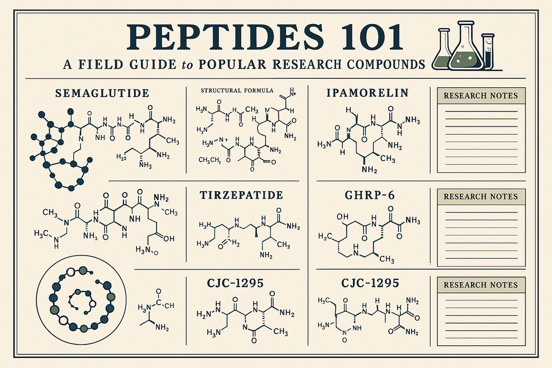 Peptides 101: A Field Guide to Popular Research Compounds