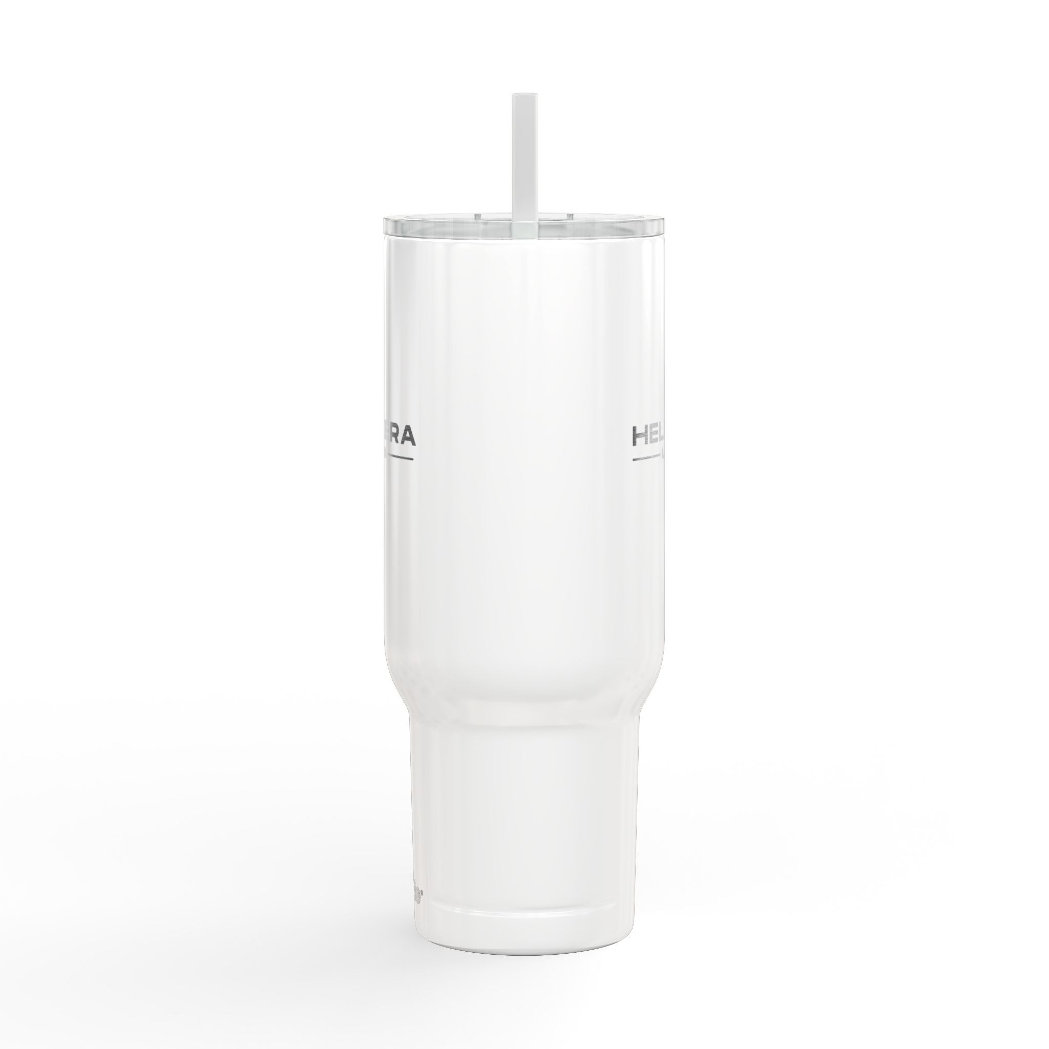 X - Engraved Insulated Tumbler with Lid & Straw 40oz — Helixera Labs Logo