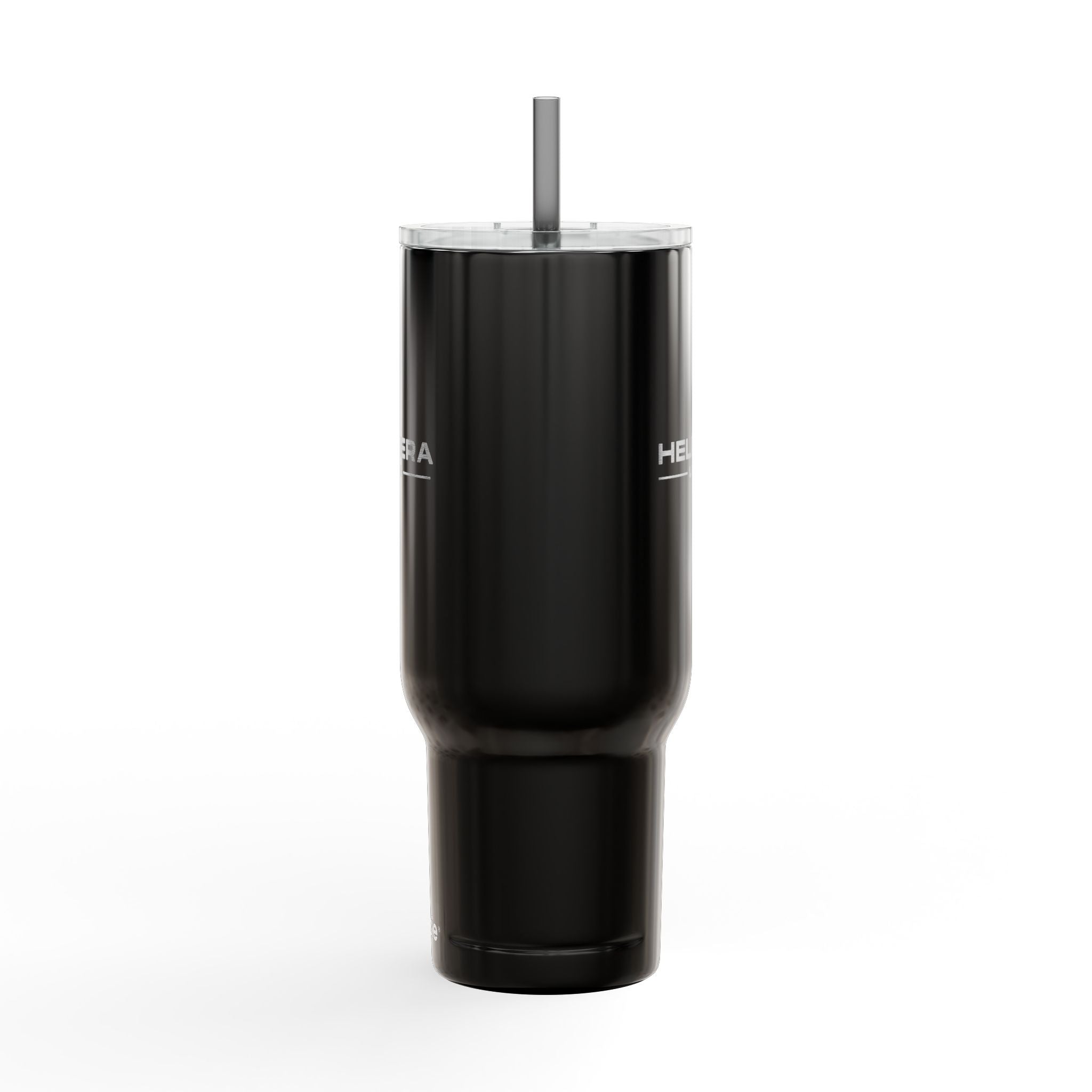 X - Engraved Insulated Tumbler with Lid & Straw 40oz — Helixera Labs Logo